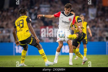 Dortmund, Allemagne. 24 août 2024. CAN Uzun (FRA) Borussia Dortmund - Eintracht Frankfurt 24.08.2024 crédit : Moritz Muller/Alamy Live News Banque D'Images