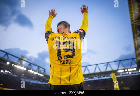 Dortmund, Germany. 24th Aug 2024.  Pascal Gross (BvB) Borussia Dortmund - Eintracht Frankfurt 24.08.2024   Credit: Moritz Muller/Alamy Live News Stock Photo