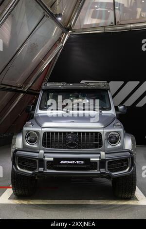 Mercedes-Benz classe G AMG G 63 4X4 carré Banque D'Images