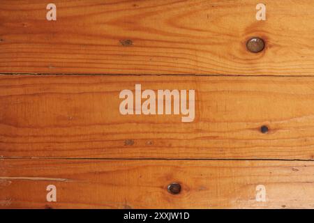 Terrasse teck en bois poli Ship Deck plancher texture de fond Banque D'Images