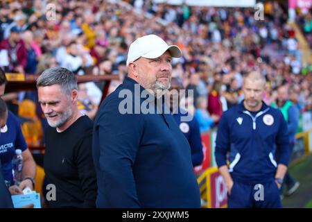 University of Bradford Stadium, Bradford, Angleterre - 24 août 2024 Andy Woodman Manager of Bromley - avant le match Bradford City v Bromley, Sky Bet League Two, 2024/25, University of Bradford Stadium, Bradford, Angleterre - 24 août 2024 crédit : Mathew Marsden/WhiteRosePhotos/Alamy Live News Banque D'Images