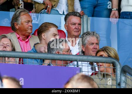 Rotterdam, pays-Bas. 25 août 2024. ROTTERDAM, 25-8-24, Stadium het Kasteel, Dutch eredivisie, Sparta Rotterdam - Feyenoord, Louis van Gaal crédit : Pro Shots/Alamy Live News Banque D'Images