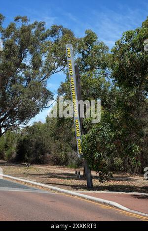 Rio Tinto Naturescape Kings Park, jardin botanique, Perth, Australie occidentale Banque D'Images