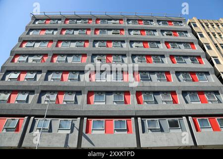 Logement étudiant de Corporation Street dans les anciens bureaux d'AUEW à Coventry Banque D'Images