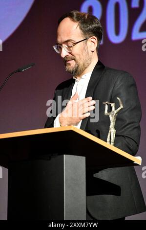 Radek Wegrzyn BEI der 66. Verleihung vom Ernst-Lubitsch-Preis 2024 im Zoo Palast. Berlin, 25.08.2024 *** Radek Wegrzyn lors de la 66 cérémonie de remise du Prix Ernst Lubitsch 2024 au Zoo Palast Berlin, 25 08 2024 Foto:Xn.xKubelkax/xFuturexImagex lubitsch preis2024 0075 Banque D'Images