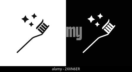 collection de logo vectoriel d'icône de brosse à dents ou groupe de pack de paquet Illustration de Vecteur