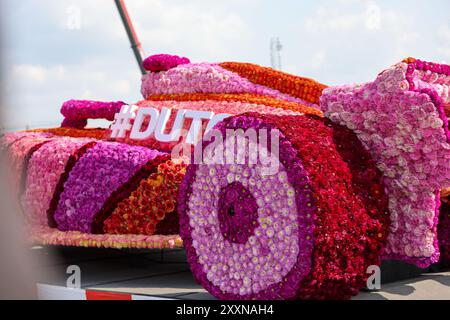 Zandvoort, Monte Carlo, pays-Bas. 25 août 2024. Défilé des pilotes au Grand Prix des pays-Bas 2024 (crédit image : © Alexis Kahn/ZUMA Press Wire) USAGE ÉDITORIAL SEULEMENT! Non destiné à UN USAGE commercial ! Crédit : ZUMA Press, Inc/Alamy Live News Banque D'Images