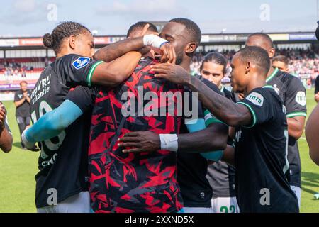 Rotterdam, Nederland. 25 août 2024. ROTTERDAM, 25-08-2024, Sparta Stadium het Kasteel, football, Dutch eredivisie football, saison 2024/2025, Sparta Rotterdam - Feyenoord, crédit : Pro Shots/Alamy Live News Banque D'Images