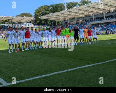 Saarbrücken, Deutschland 24. Août 2024 : 3 . Liga - 2024/2025 - 1. FC Saarbrücken vs FC Ingolstadt 04 IM Bild: Banque D'Images