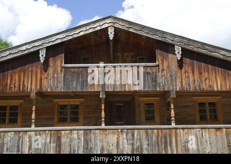 Maison typique en haute-Bavière Banque D'Images