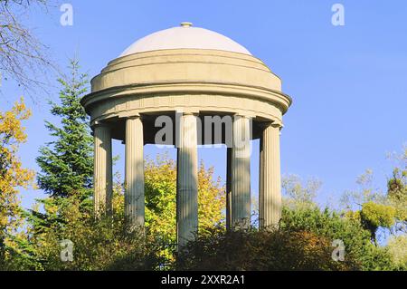 Woerlitz Park Temple de Vénus Banque D'Images