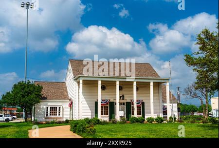 Continental House, un bâtiment historique à Fair Park - Dallas, Texas, États-Unis Banque D'Images