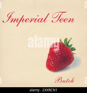 45 RPM 7' UK record sleeve of Butch par Imperial Teen sur le label Slash à partir d'octobre 1996. Écrit par Imperial Teen. Produit par Steve McDonald (de REDD Kross). Groupe dirigé par Roddy bottum, ex- Faith No More. Banque D'Images