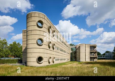 Roskilde Amtsgård, conçu par Knud Munk, 1976 ; Roskilde, Danemark Banque D'Images