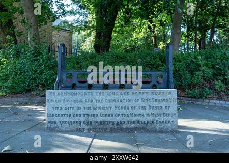 Les stocks de vieux village dans le village de West Derby, Liverpool, Royaume-Uni Banque D'Images