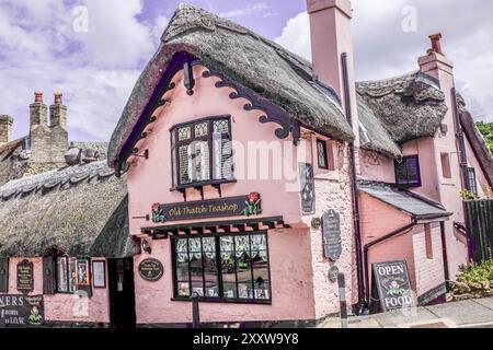 Chalets Raymond Boswell Banque D'Images