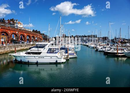 Le port de Ramsgate Kent UK Royal Banque D'Images