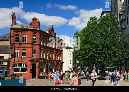 Duc de Wellington House, la Hayes, Cardiff, Pays de Galles du Sud. Banque D'Images