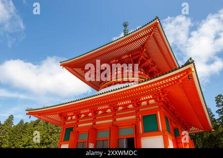 Kongobu-ji Danjo Garan à Koyasan Wakayama Japon Banque D'Images