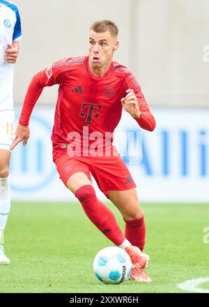 Munich, Allemagne. 20 août 2024. Gabriel Vidovic, FCB 46 au match amical FC BAYERN Muenchen - GRASHOPPERS Zuerich 4-0 le 20 août 2024 à Munich, Allemagne saison 2024/2025, FCB, photographe : ddp images/STAR-images crédit : ddp Media GmbH/Alamy Live News Banque D'Images