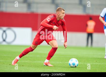 Munich, Allemagne. 20 août 2024. Gabriel Vidovic, FCB 46 au match amical FC BAYERN Muenchen - GRASHOPPERS Zuerich 4-0 le 20 août 2024 à Munich, Allemagne saison 2024/2025, FCB, photographe : ddp images/STAR-images crédit : ddp Media GmbH/Alamy Live News Banque D'Images