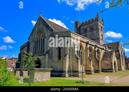 St John's Church, Devizes, Wiltshire, West Country, Angleterre, ROYAUME-UNI. Prise en juin 2024. Été Banque D'Images