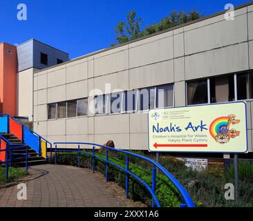 Noah's Ark Chilren's Hospital for Wales à l'University Hospital for Wales, Heath Park, Cardiff. Ysbyty Plant Cymru. Prise en août 2024 Banque D'Images