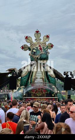 Stage Tomorrowland 2024 Boom Belgique europe Banque D'Images