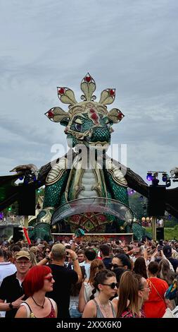 Stage Tomorrowland 2024 Boom Belgique europe Banque D'Images