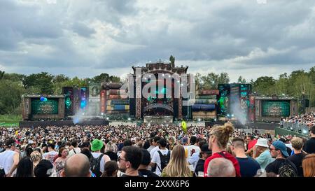 Stage Tomorrowland 2024 Boom Belgique europe Banque D'Images