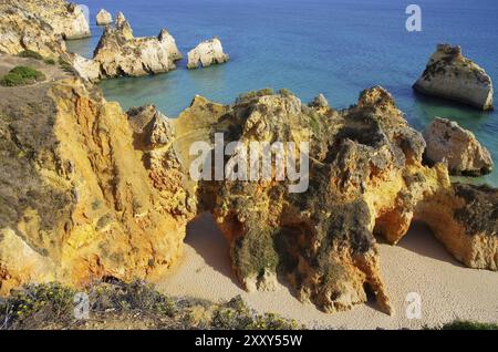 Algarve Beach dos Tres Irmaos, Algarve Beach dos Tres Irmaos 09 Banque D'Images