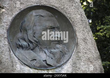 Monument Fallersleben à Hoexter Banque D'Images