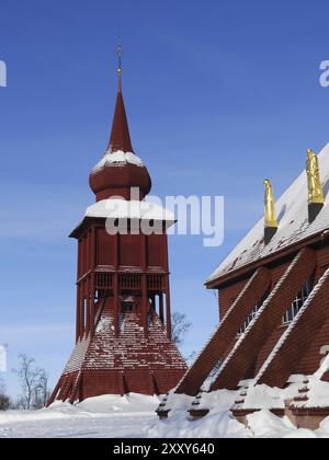 Kiruna Kyrka Banque D'Images