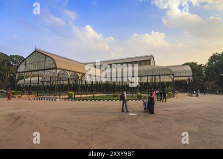 Parc Lalbagh, Bangalore, Inde, Asie Banque D'Images