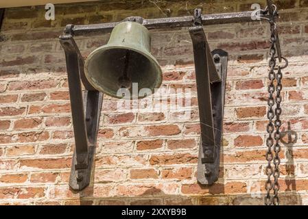 Enkhuizen, pays-Bas. Juin 2022. Gros plan sur les détails de l'école dans le musée Zuiderzee à Enkhuizen Banque D'Images