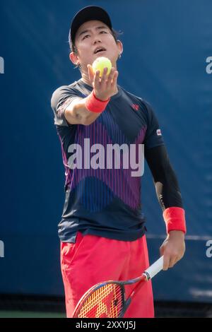 Flushing Meadows, New York, États-Unis. 26 août 2024. Crédit : Aflo Co. Ltd./Alamy Live News Banque D'Images