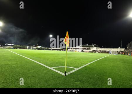 Richlands, Australie. 27 août 2024. Richlands, 27 août 2024 : vue générale à l'intérieur du stade avant le match entre le Lions FC et les Western Sydney Wanderers lors de la manche de la Coupe d'Australie 16 au Luxury Paints Stadium Matthew Starling (Promediapix/SPP) crédit : SPP Sport Press photo. /Alamy Live News Banque D'Images