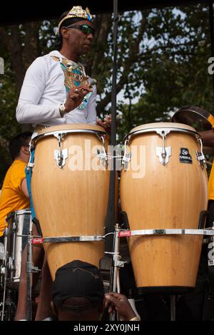 2024 Notting Hill Carnival calypso Band Banque D'Images