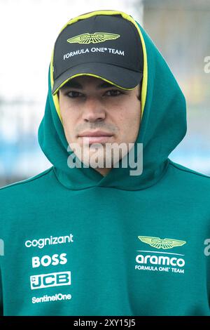 Zandvoort, pays-Bas. 22-25 août 2024. Grand Prix des pays-Bas de formule 1 Heineken. Dimanche, jour de la course. #18, lance STROLL, CAN, Aston Martin Aramco Formula Banque D'Images