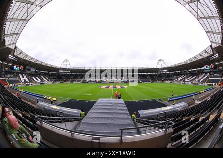 Hull, Royaume-Uni. 24 août 2024. Vue générale du MKM Stadium, domicile de Hull City lors du Hull City AFC v Millwall FC Sky Bet EFL Championship match au MKM Stadium, Hull, Angleterre, Royaume-Uni le 24 août 2024 Credit : Every second Media/Alamy Live News Banque D'Images