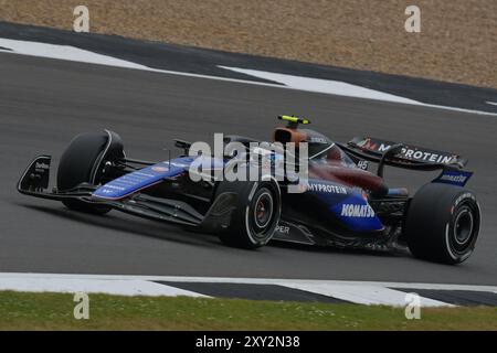 Franco Colapinto est un pilote argentin qui participe à la formule 1, au volant de Williams Racing. Banque D'Images