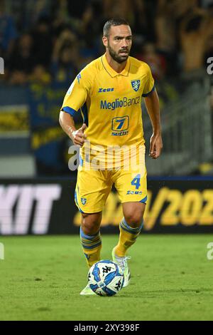 27 août 2024, Stadio Benito Stirpe, Roma, Italie ; Serie B Football; Frosinone contre Modène ; Davide Biraschi de Frosinone Banque D'Images