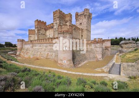 Château de la Mota 03 Banque D'Images