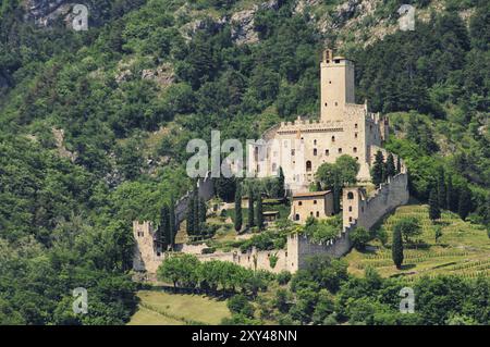 Castello di Avio Sabbionara 02 Banque D'Images