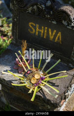 Offrande, hindouisme, religion, religieux, Shiva, divinité, foi, asiatique, religion du monde, tradition, traditionnel, sacrifice, temple, Dieu, don, culture, fa Banque D'Images