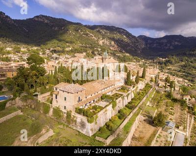 Cartuja de Valldemosa, Patrimonio historico de Espana, Valldemossa, Majorque, Îles baléares, Espagne, Europe Banque D'Images