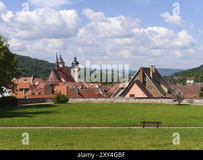 Schmalkalden en Thuringe Banque D'Images