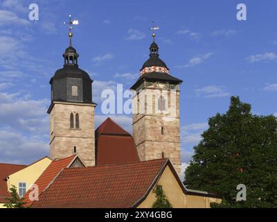 Schmalkalden en Thuringe Banque D'Images