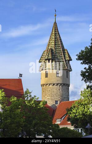 Gruener Turm Banque D'Images