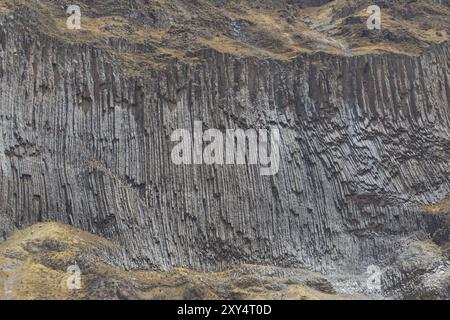 Photographie de la formation rocheuse spéciale dans le canyon de Colca au Pérou Banque D'Images